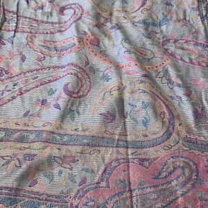 Pashmina Cashmere  Multicolor Paisley Scarf